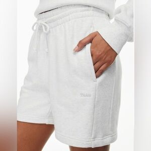 Terry Fleece Boyfriend Mid-Thigh Sweatshort